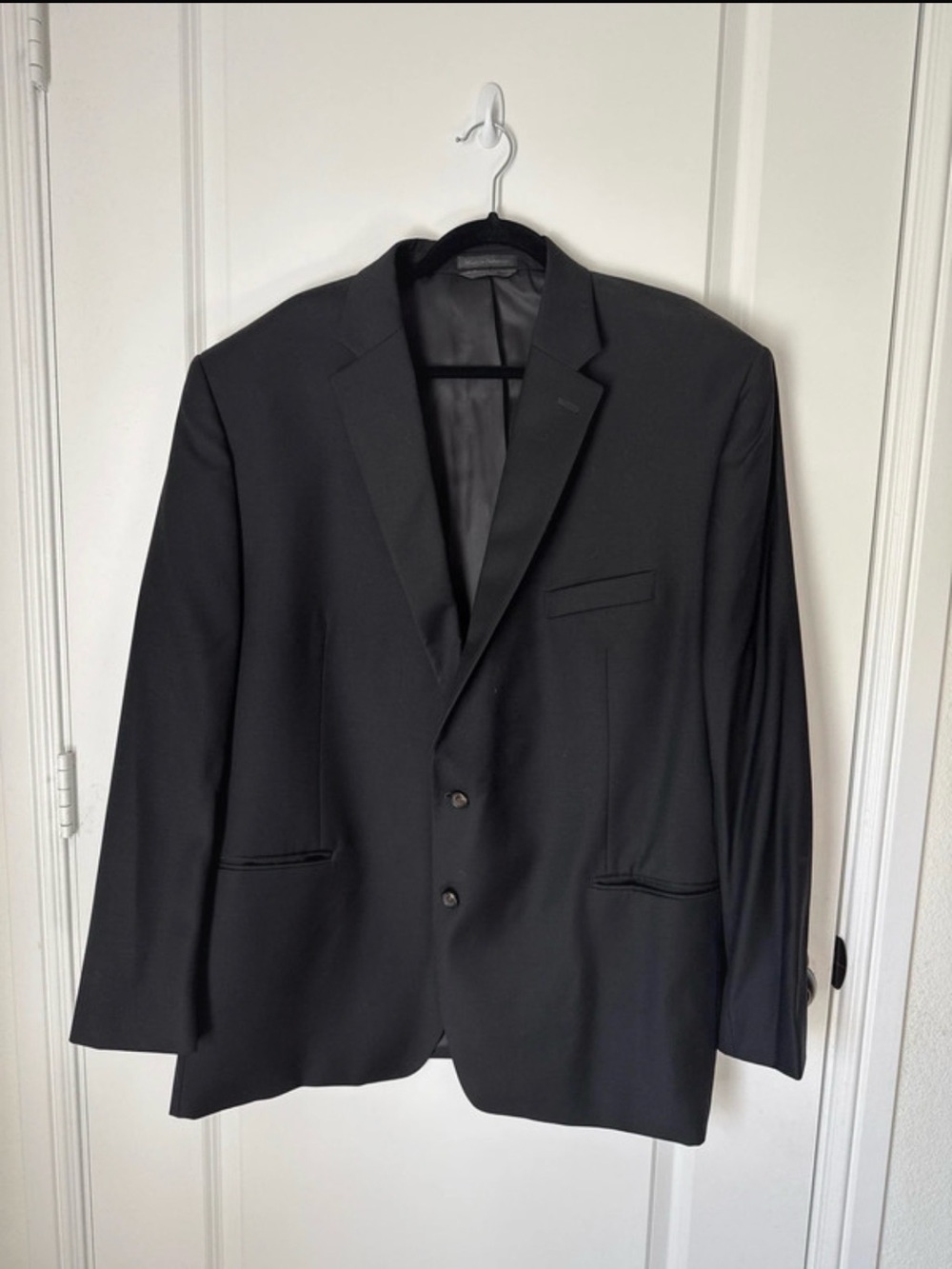 Lauren Ralph Lauren Men's Black Two-Button Sport Coat Blazer